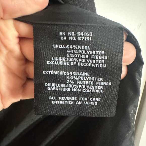 NWOT Cole Haan Wool Blend Coat size 6 - Picture 5 of 6